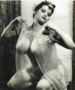 Rosina Revelle - British model of the late 1950s.