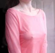 pink shirt