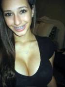 Braces and big tits