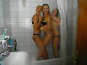 Group Shower [via /r/slutsincollege]