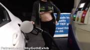 Gas station underboob! (oc)