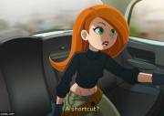 Waifu Taxi - Kim Possible (Accel Art)