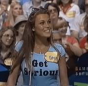 Vanna White on THE PRICE IS RIGHT, 1980