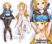 Princess Zelda wait for your hug! Body Pillow designed by artist: YUJ