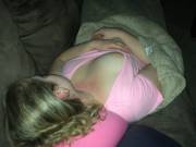 taking a nap (r/downblouse)