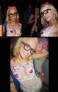 Cute raver girl.