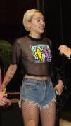 Miley Cyrus see through