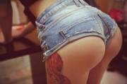 jean shorts