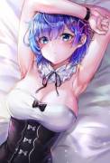 Rem laying down [Re:Zero]