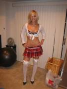 Sexy schoolgirl