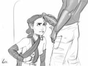 Rey and Finn (Kaztor08)