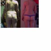 1.5 years back &amp; bum progress (sorry for bad resolution!)