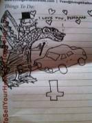 Magic Dragon seducing his car and staying classy