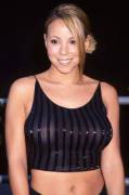 Mariah Carey delightful seethrough