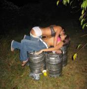 Gotta love beer kegs