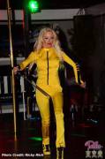 Isabelle Deltore's Kill Bill performance @ Miss Nude World 2015