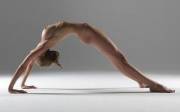 Nude yoga