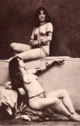 [1901-1930] Rare bondage photographs [album - 12 pics]