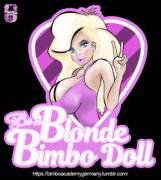 My first bimbo illustration