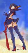 Ryuko (Kill la Kill) [BenTanArt]