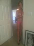 I love sharing my wife...first somewhat nude, see more on my profile