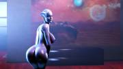 Liara showing off her booty - by ltr300