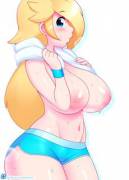 Rosalina after some workout [3mangos]