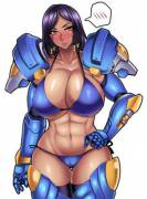 Pharah's Phenomenal physique