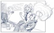 Weekend Duty [tgwonder, anthro squirrel TFTG]