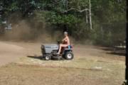 Riding Lawn Mower Nudist