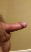 my uncut dick -