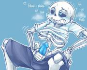 more Sans bonin' himself