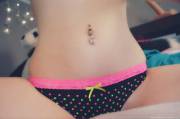 Panties &amp; new Belly Ring!