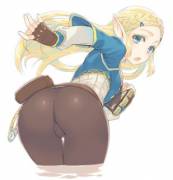 Zelda bent over (amaduyu tatsuki) [The Legend of Zelda]